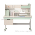 Desk da studio per bambini e set di sedie ergonomiche